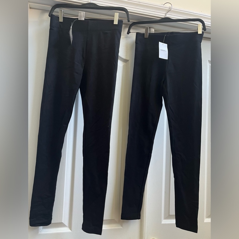 Forever 21 Jet Black leggings